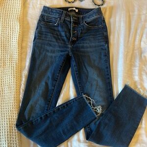 Lauren Conrad High Rise Skinny Jeans